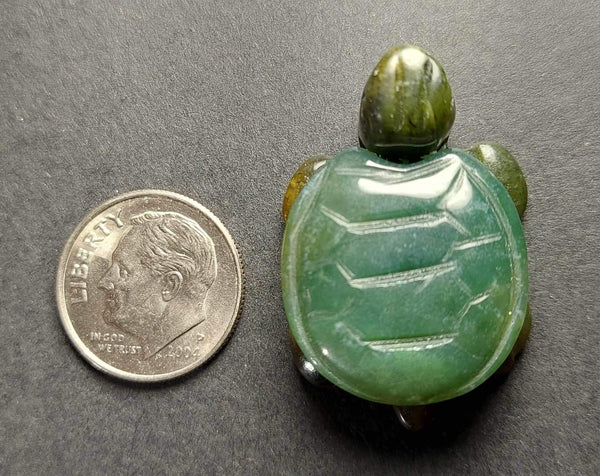 NEW!!! Turtle Pocket Crystal Carving