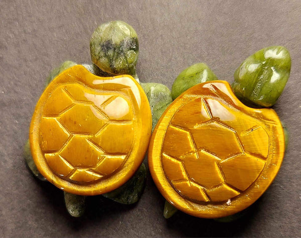 NEW!!! Turtle Pocket Crystal Carving