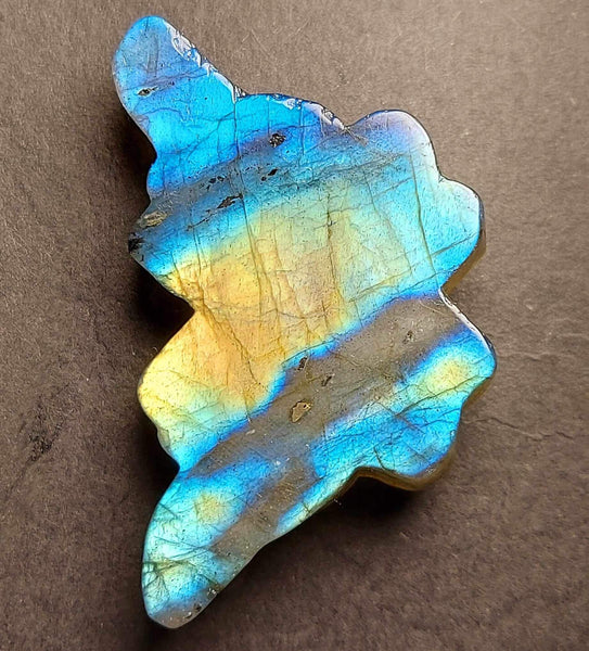 Labradorite Butterfly Carving