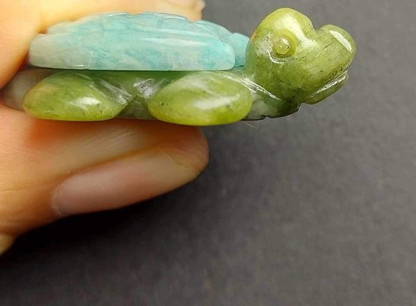 NEW!!! Turtle Pocket Crystal Carving