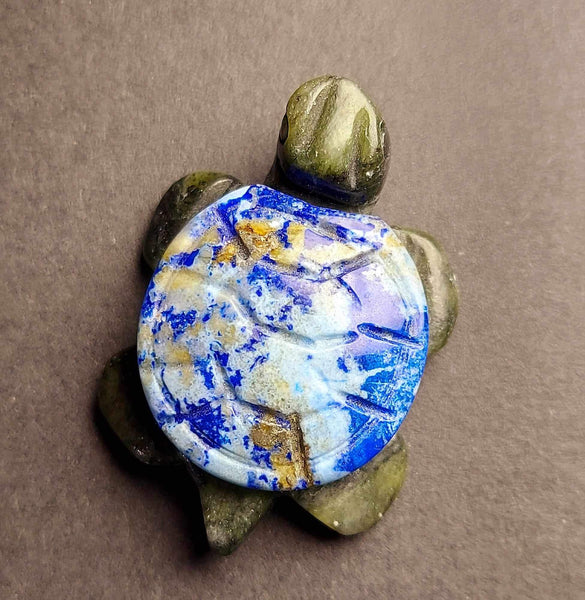 NEW!!! Turtle Pocket Crystal Carving