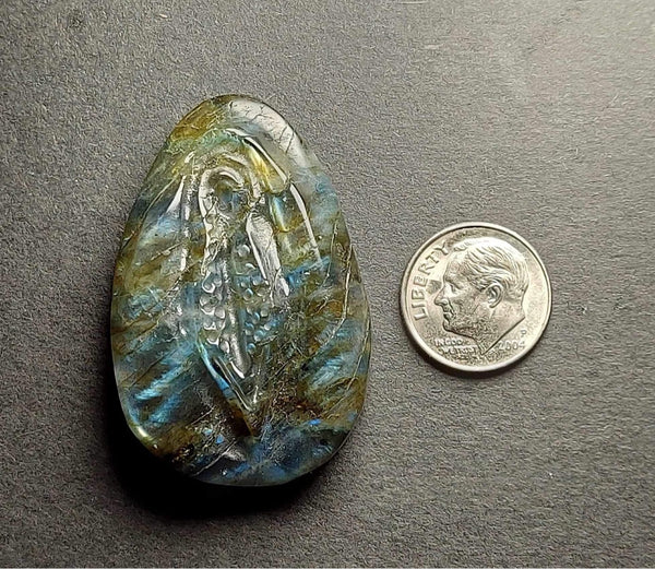 NEW!!! Labradorite Feminine Carving