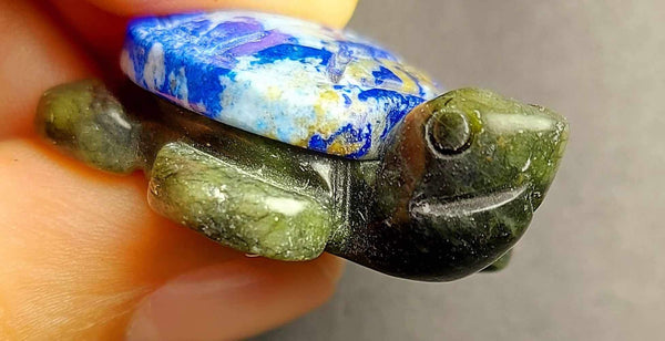 NEW!!! Turtle Pocket Crystal Carving