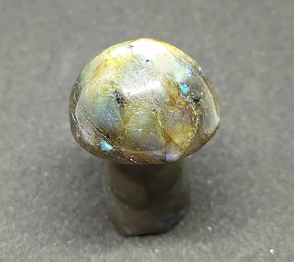 NEW!!! Labradorite Mushroom Carving