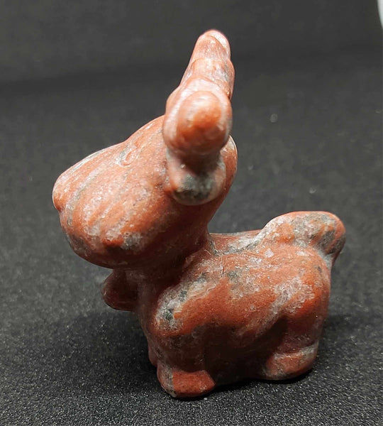NEW!!! Red Jasper Reindeer Carving