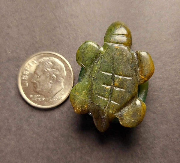 NEW!!! Turtle Pocket Crystal Carving