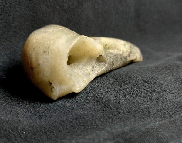 NEW!!! Labradorite Crow Skull Carving