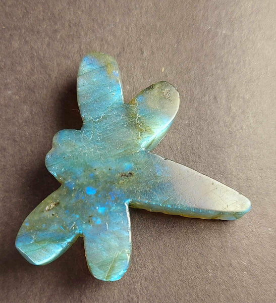Labradorite Dragonfly Carving