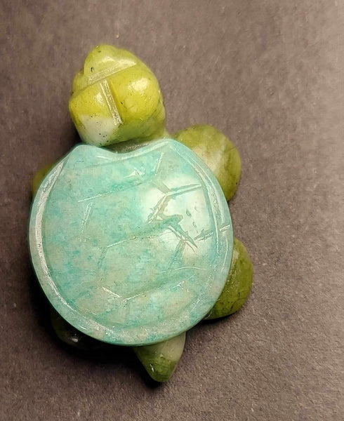 NEW!!! Turtle Pocket Crystal Carving