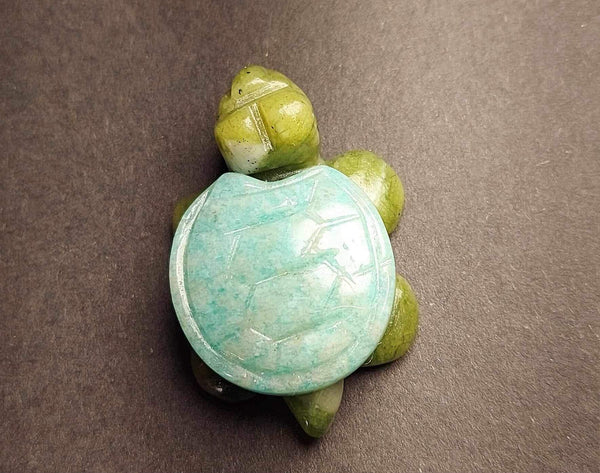 NEW!!! Turtle Pocket Crystal Carving