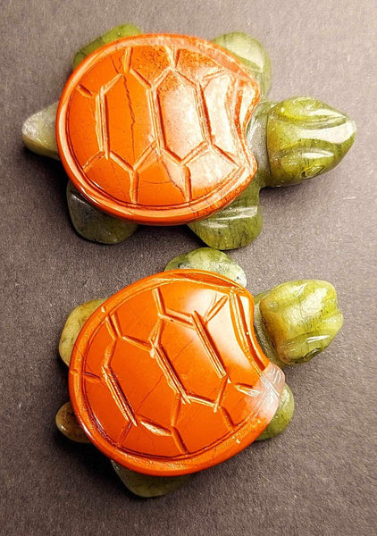 NEW!!! Turtle Pocket Crystal Carving