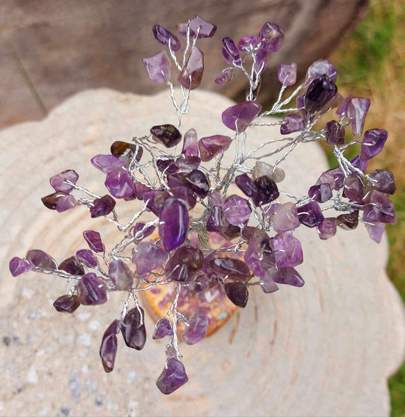 SALE!!! Amethyst Crystal Tree Decor