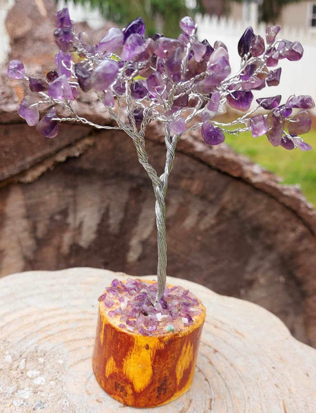 SALE!!! Amethyst Crystal Tree Decor