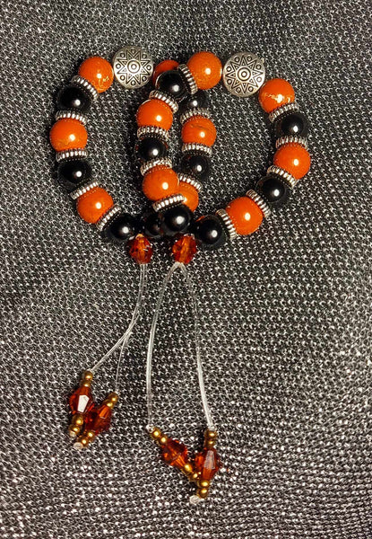 NEW!!! Red Jasper & Onyx Empathy Beads