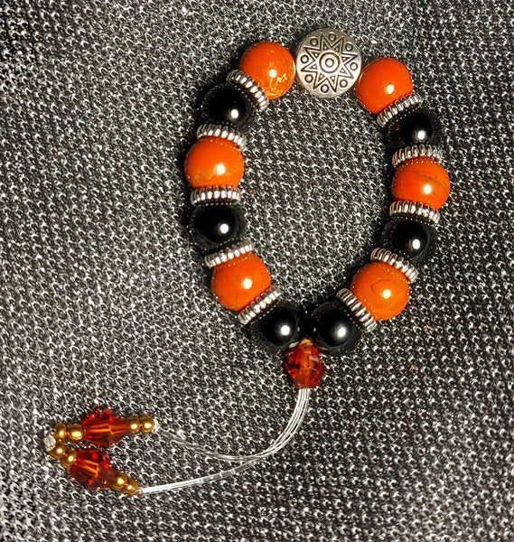 NEW!!! Red Jasper & Onyx Empathy Beads