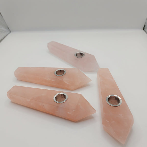 SALE!!! Rose Quartz Aromatherapy Pipe