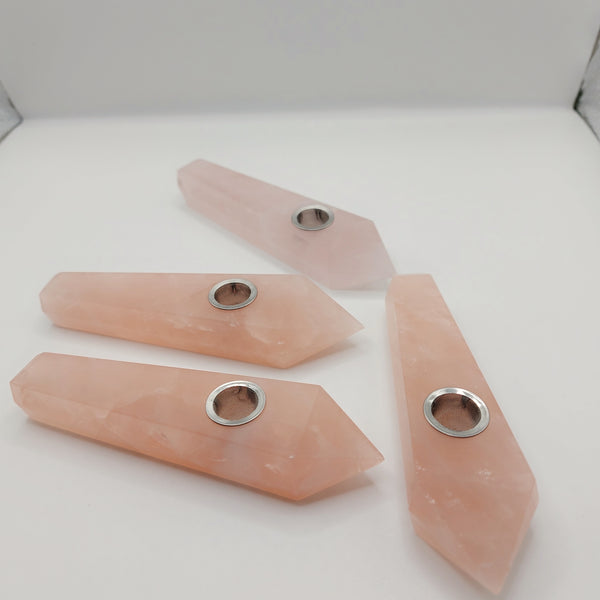 SALE!!! Rose Quartz Aromatherapy Pipe