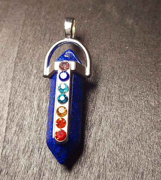SALE!!! 7 Chakra Gemstone Pendant