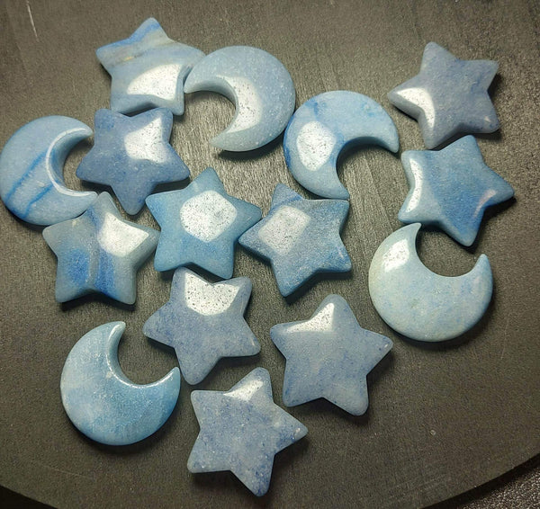 NEW!!! Blue Quartzite Pocket Star