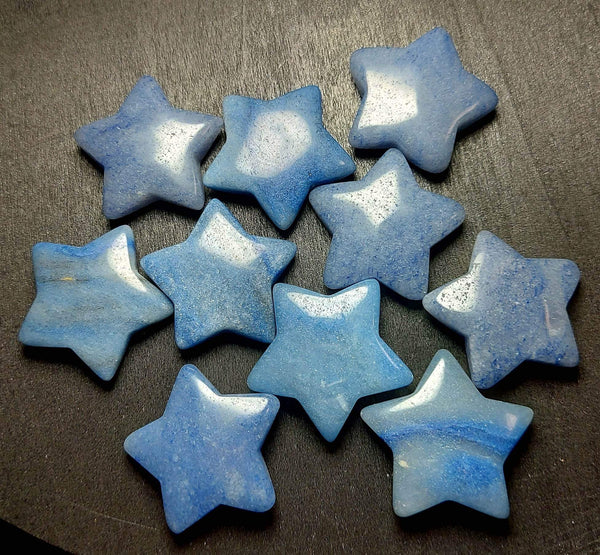 NEW!!! Blue Quartzite Pocket Star