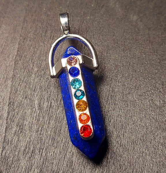 SALE!!! 7 Chakra Gemstone Pendant