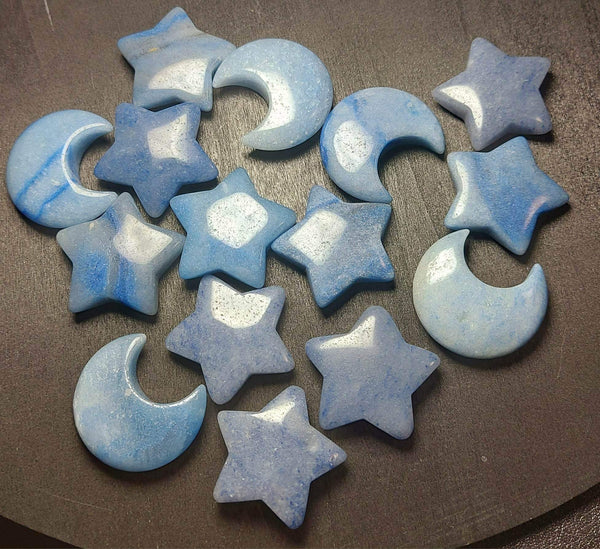 NEW!!! Blue Quartzite Pocket Star