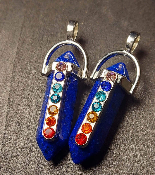 SALE!!! 7 Chakra Gemstone Pendant
