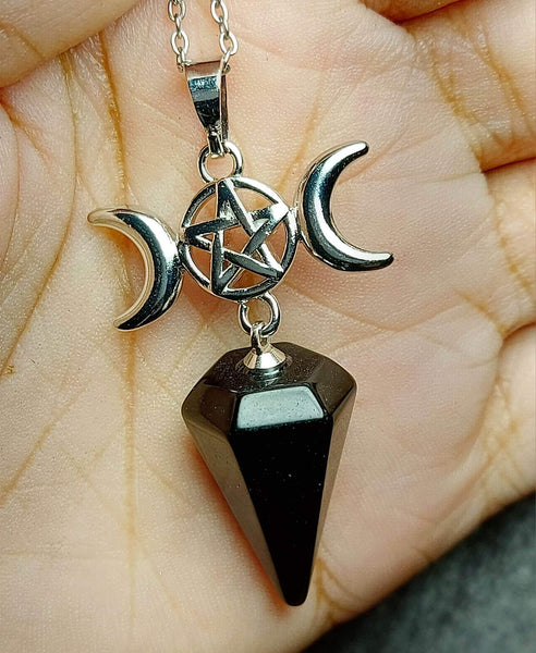SALE!!! Moon Goddess Pendulum Pendant