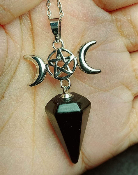 SALE!!! Moon Goddess Pendulum Pendant