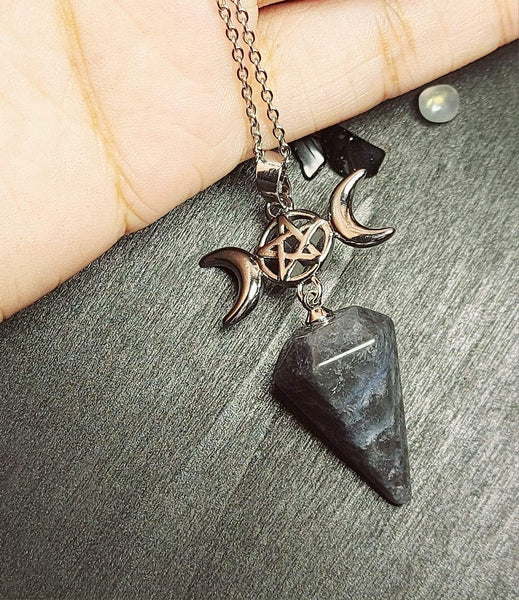 SALE!!! Moon Goddess Pendulum Pendant