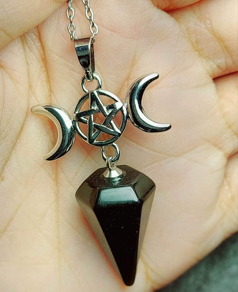 SALE!!! Moon Goddess Pendulum Pendant