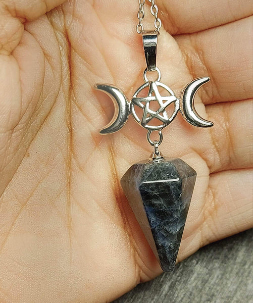 SALE!!! Moon Goddess Pendulum Pendant