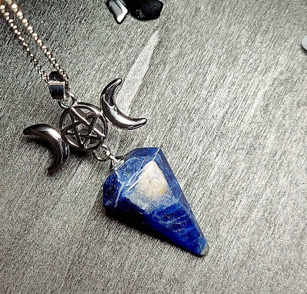 SALE!!! Moon Goddess Pendulum Pendant