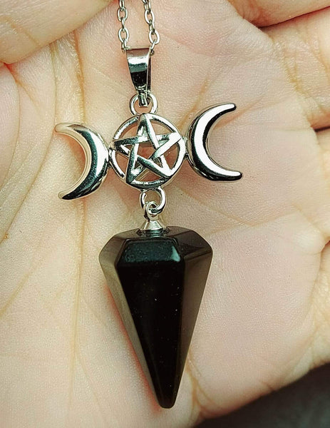 SALE!!! Moon Goddess Pendulum Pendant