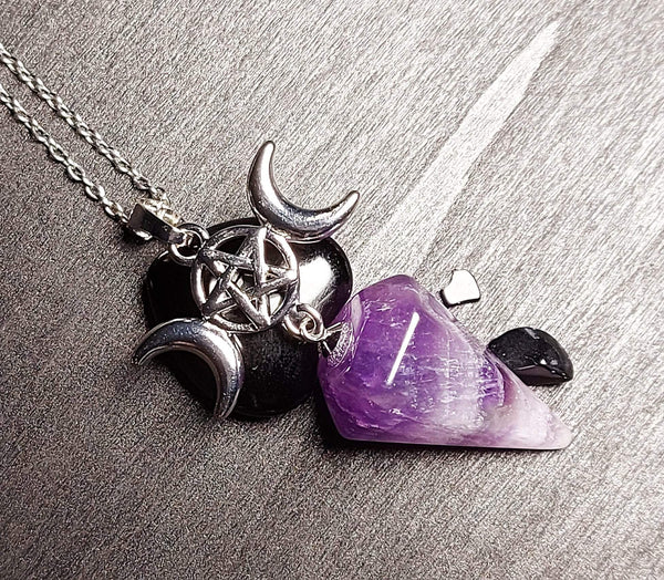 SALE!!! Moon Goddess Pendulum Pendant