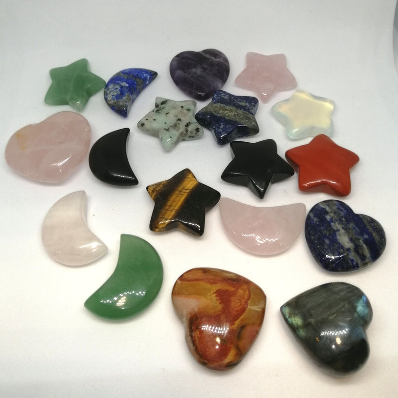 Pocket Crystals &amp; Palm Stones