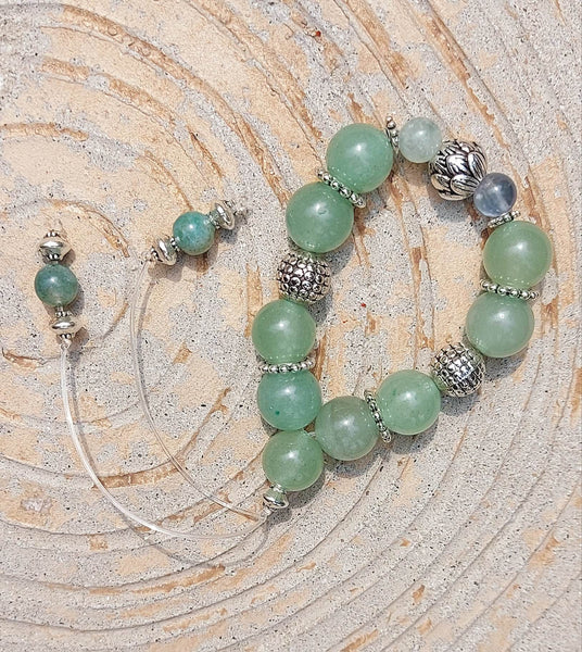 NEW!!! Green Aventurine Lotus Empathy Beads
