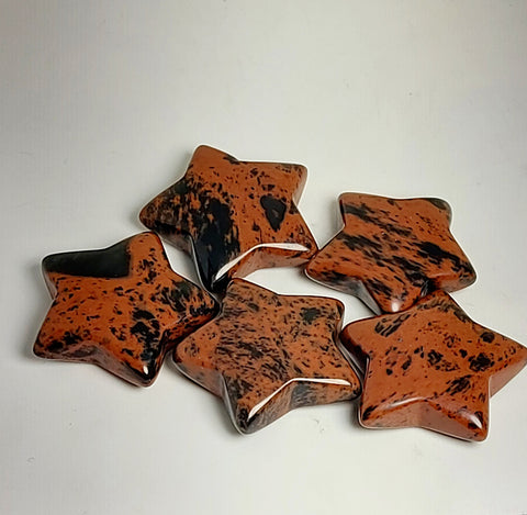 NEW!!! Mahogany Obsidian Pocket Star