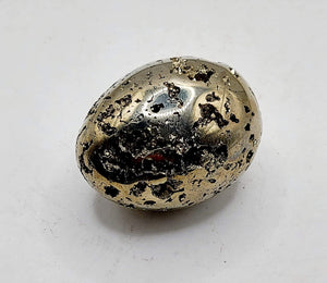 NEW!!! Pyrite Crystal Egg